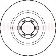 Тормозной диск BENDIX 561467B