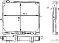 Теплообменник HELLA 8MK 376 709-311