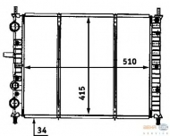 Теплообменник HELLA 8MK 376 718-221