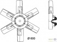 Вентилятор HELLA 8MV 376 730-791
