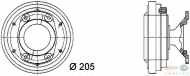 Сцепление HELLA 8MV 376 731-291