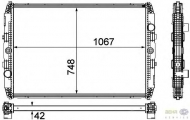 Теплообменник HELLA 8MK 376 755-421