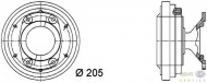 Сцепление BEHR HELLA SERVICE 8MV 376 731-291
