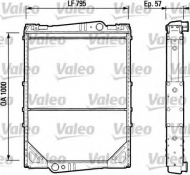 Теплообменник VALEO 730603