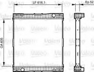 Теплообменник VALEO 735303