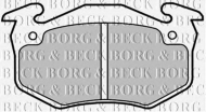 Комплект тормозных колодок BORG & BECK BBP1018