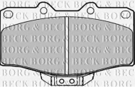 Комплект тормозных колодок BORG & BECK BBP1152