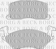 Комплект тормозных колодок BORG & BECK BBP1234