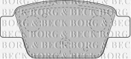 Комплект тормозных колодок BORG & BECK BBP1718