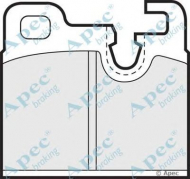 Комплект тормозных колодок APEC braking PAD305
