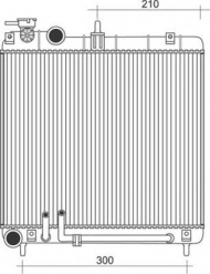 Теплообменник MAGNETI MARELLI 350213933000