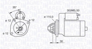 Стартер MAGNETI MARELLI 063522187030