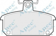 Комплект тормозных колодок APEC braking PAD325
