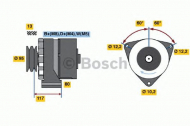 Генератор BOSCH 0 120 469 001
