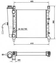 Теплообменник NRF 58731