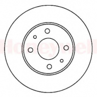 Тормозной диск BENDIX 561516B