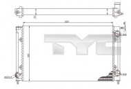 Теплообменник TYC 737-0058