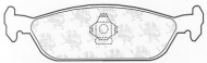 Комплект тормозных колодок QH Benelux BP726