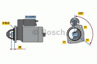 Стартер BOSCH 0 986 023 830