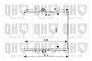Теплообменник QUINTON HAZELL QER2075