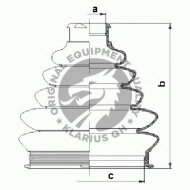 Комплект пыльника QH Benelux QJB1061