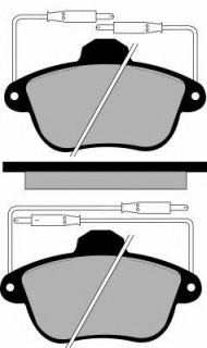 Комплект тормозных колодок Brake ENGINEERING PA807