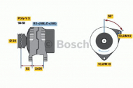 Генератор BOSCH 0 124 415 023