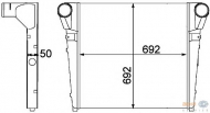Теплообменник HELLA 8ML 376 758-171