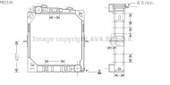 Теплообменник AVA QUALITY COOLING ME2108