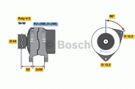 Генератор BOSCH 0 124 225 022