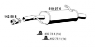 Амортизатор ERNST 519076