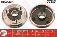 Тормозный барабан TRW DB4044B