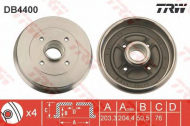 Тормозный барабан TRW DB4400