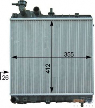 Теплообменник BEHR HELLA SERVICE 8MK 376 754-501