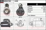 Стартер DELCO REMY DRS0780