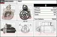 Стартер DELCO REMY DRS3660