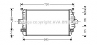 Теплообменник AVA QUALITY COOLING RT4277