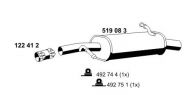 Амортизатор ERNST 519083