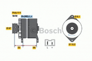 Генератор BOSCH 0 986 034 000