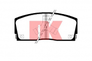 Комплект тормозных колодок NK 225104