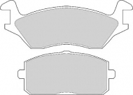 Комплект тормозных колодок NECTO FD833A