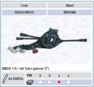 Переключатель MAGNETI MARELLI 000041366010