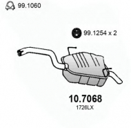 Амортизатор ASSO 10.7068