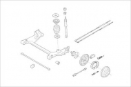 Подвеска колеса DELPHI OPEL-01809-R