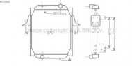 Теплообменник AVA QUALITY COOLING RE2066