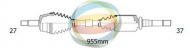 Вал ODM-MULTIPARTS 18-162120