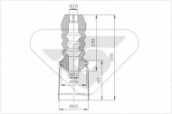 Пылезащитный комплект HUTCHINSON KP082