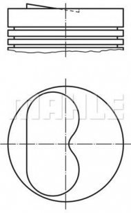 Поршень PERFECT CIRCLE 56 02088 0
