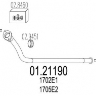 Трубка MTS 01.21190