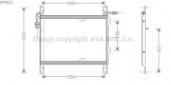 Конденсатор AVA QUALITY COOLING DF5022